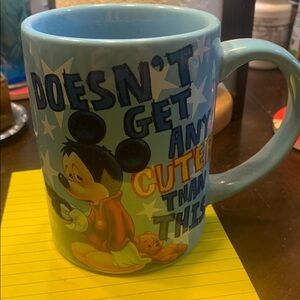 Disney Blue Mickey Mouse Mug
